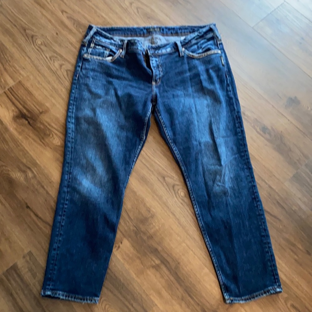 Silver jeans